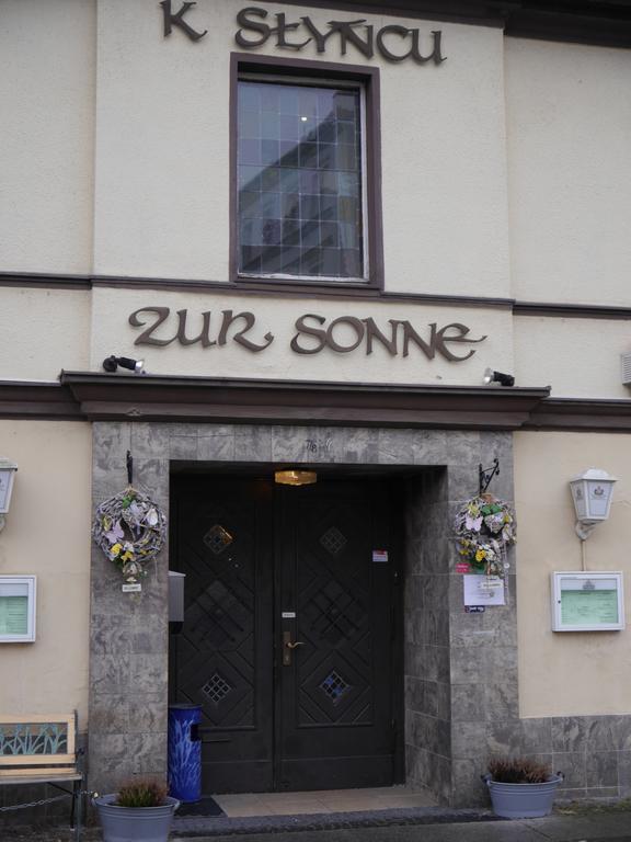 Hotel Zur Sonne Cottbus Dış mekan fotoğraf